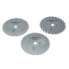 Bosch Pro Wood Circular Saw Blades 165mm x 20mm 24T / 48T 3 Pack