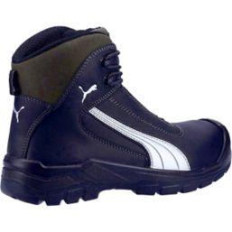 Puma Cascades Mid Size 9  Black Water-Resistant  Safety Boots