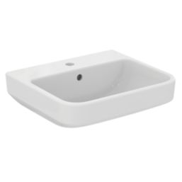 Ideal Standard i.life B Washbasin & Semi Pedestal 1 Tap Hole 500mm