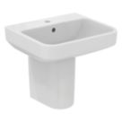 Ideal Standard i.life B Washbasin & Semi Pedestal 1 Tap Hole 500mm