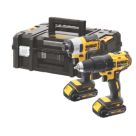 DeWalt DCK2060L2T-SFGB 18V 2 x 3.0Ah Li-Ion XR Brushless Cordless Twin Pack