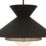 Eglo Grizedale 3-Light Pendant Black/Brass