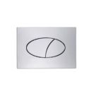 Ellipse Dual-Flush Flushing Plate Chrome