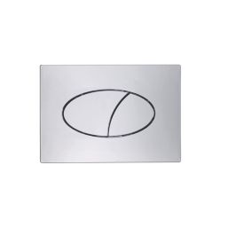 Ellipse Dual-Flush Flushing Plate Chrome