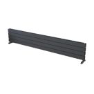 Ximax Oceanus 295mm x 1800mm 3314BTU Anthracite Horizontal Designer Radiator