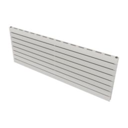 Ximax Oceanus Slimline Duplex Deluxe 595mm x 1600mm 5010BTU White Horizontal Designer Radiator