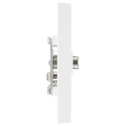 British General 900 Series 1-Gang Coaxial TV / FM Socket White