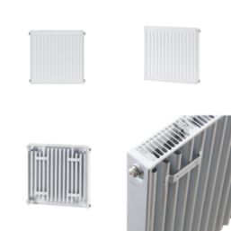 Flomasta 500mm x 600mm 1664BTU White Type 11 Convector Radiator