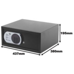 Smith & Locke   Electronic Combination Hotel Safe 26.5Ltr