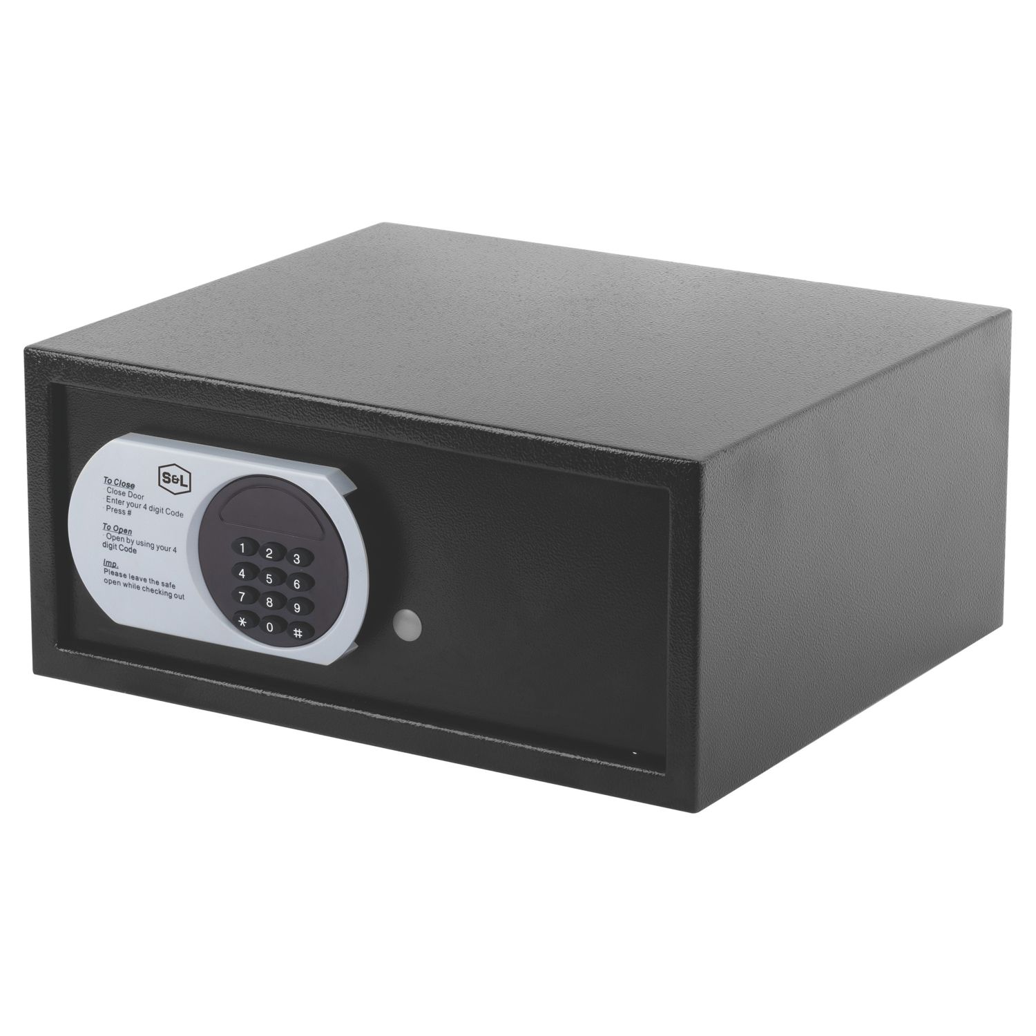 Smith & Locke Electronic Combination Hotel Safe 26.5Ltr (337YN)