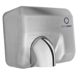 BlueDry Blue Storm Hand Dryer Brushed Steel 2.3kW