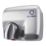 BlueDry Blue Storm Hand Dryer Brushed Steel 2.3kW