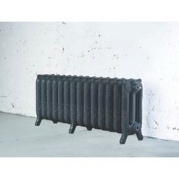 Arroll 470mm x 1154mm 4299BTU Anthracite Cast Iron 3 Column Radiator