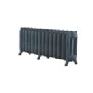 Arroll 470mm x 1154mm 4299BTU Anthracite Cast Iron 3 Column Radiator