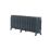 Arroll 470mm x 1154mm 4299BTU Anthracite Cast Iron 3 Column Radiator