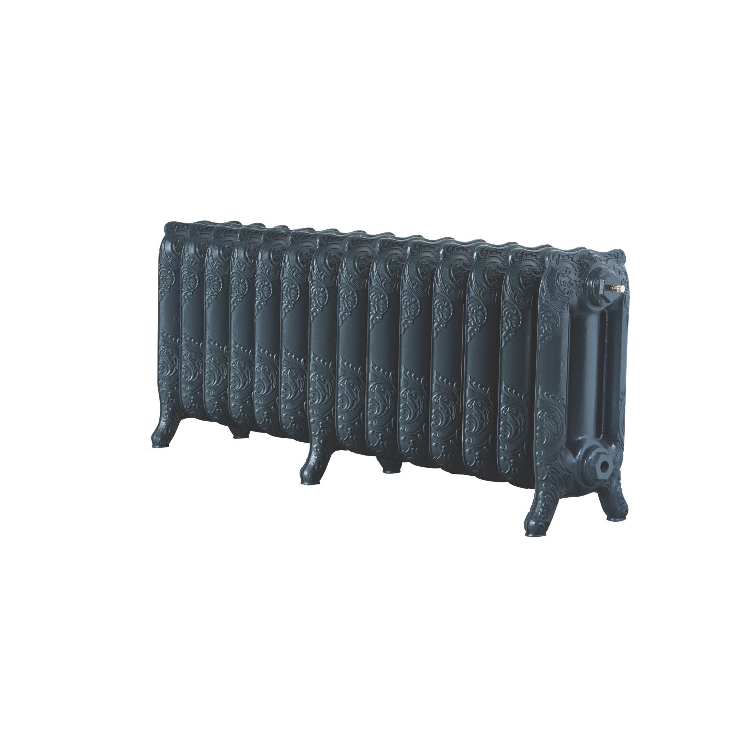Arroll 470mm x 1154mm 4299BTU Anthracite Cast Iron 3 Column Radiator (3384P)