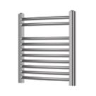 Refurb Blyss 500mm x 550mm 600BTU Chrome Curved  Towel Radiator