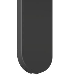 Cooke & Lewis Damgan Lever on Backplate Door Handles Pair Matt Black