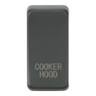 Knightsbridge 'COOKER HOOD' Switch Cover Anthracite