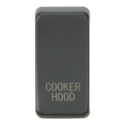 Knightsbridge 'COOKER HOOD' Switch Cover Anthracite