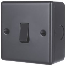 British General  20A 16AX 1-Gang 2-Way Metal Clad Light Switch
