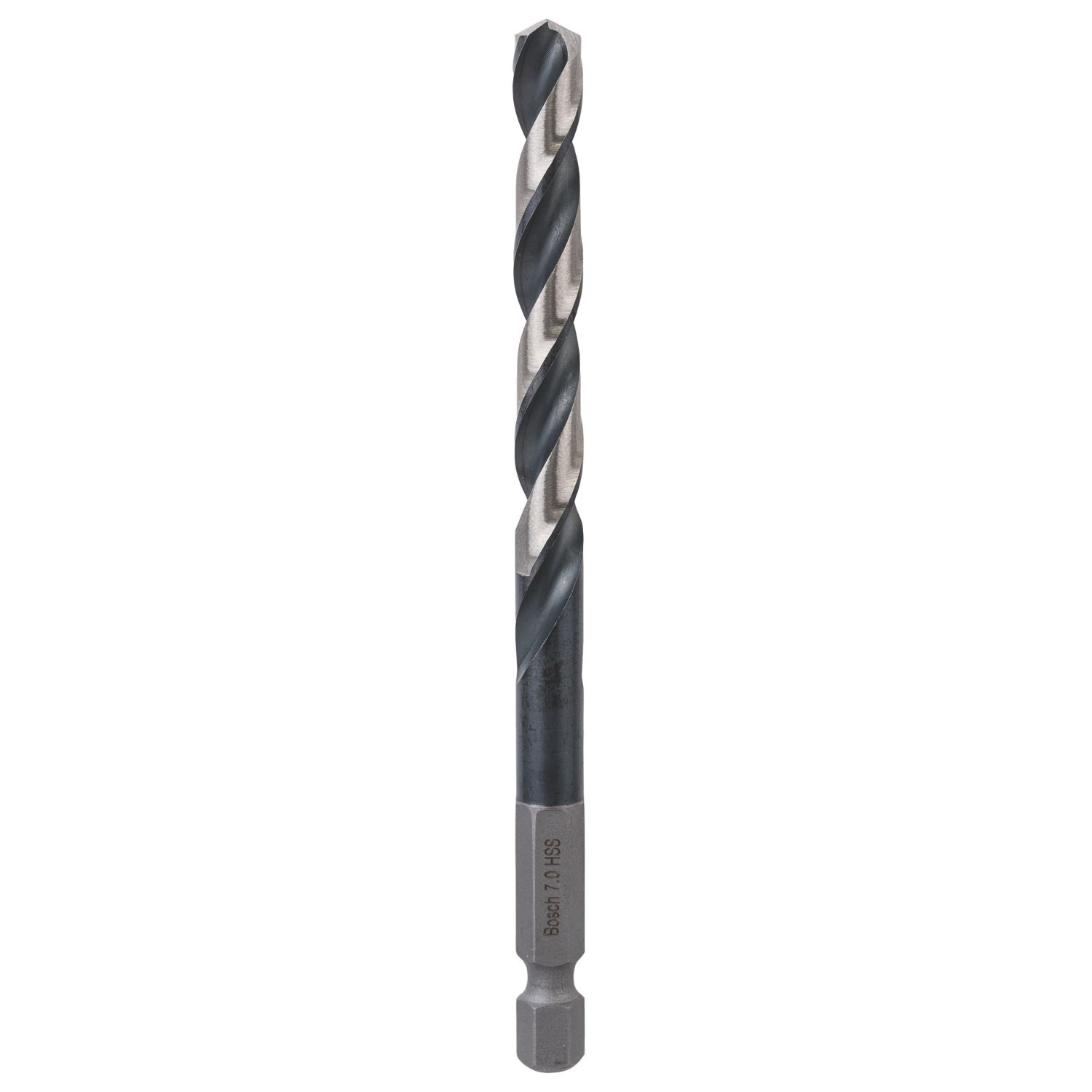 Bosch Impact Control Hex Shank Metal Drill Bit 7mm x 69mm (338FW)