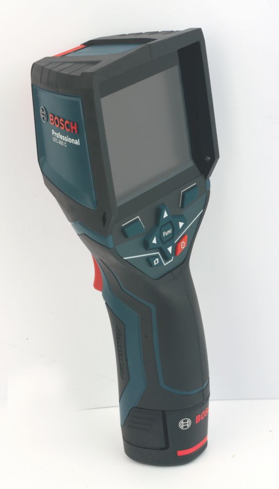 Caméra Thermique Bosch Professional GTC 400 C 12V - Avec 2 Batteries, Ouverte Pour Vérif, Neuve