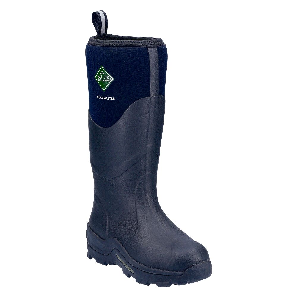 Muck Boots Muckmaster Hi Metal Free Non Safety Wellies Black Size 10 ...