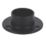 Rothley End Socket Matt Black