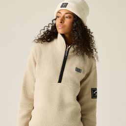 Dare 2B Slide Out Womens Fleece White Pepper Size 16