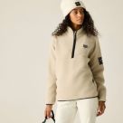 Dare 2B Slide Out Womens Fleece White Pepper Size 16