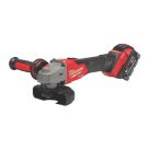 Refurb Milwaukee M18 FSAG115XB-501X 18V 1 x 5.0Ah Li-Ion RedLithium 4 1/2" Brushless Cordless Angle Grinder
