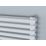 Ximax Gamba 610mm x 1200mm 4403BTU White Horizontal Designer Radiator