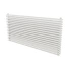 Ximax Gamba 610mm x 1200mm 4403BTU White Horizontal Designer Radiator