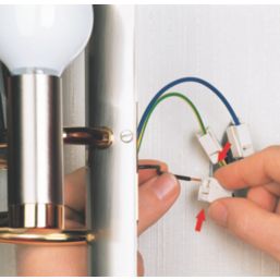 Wago 224-112 24A 3-Way Push-Wire Lighting Connectors 100 Pack