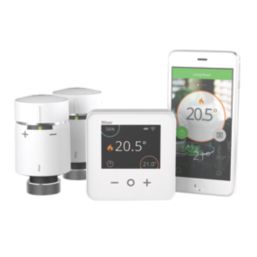 Drayton Wiser Wireless Heating 1-Channel Radiator Thermostat Control Kit White