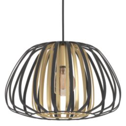 Eglo Encinitos Pendant Light Black/Gold