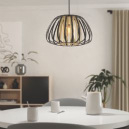 Eglo Encinitos Pendant Light Black/Gold