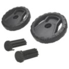 Karcher 97551110 K2 K3 KB Wheel 2 Pieces