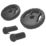 Karcher 97551110 K2 K3 KB Wheel 2 Pieces