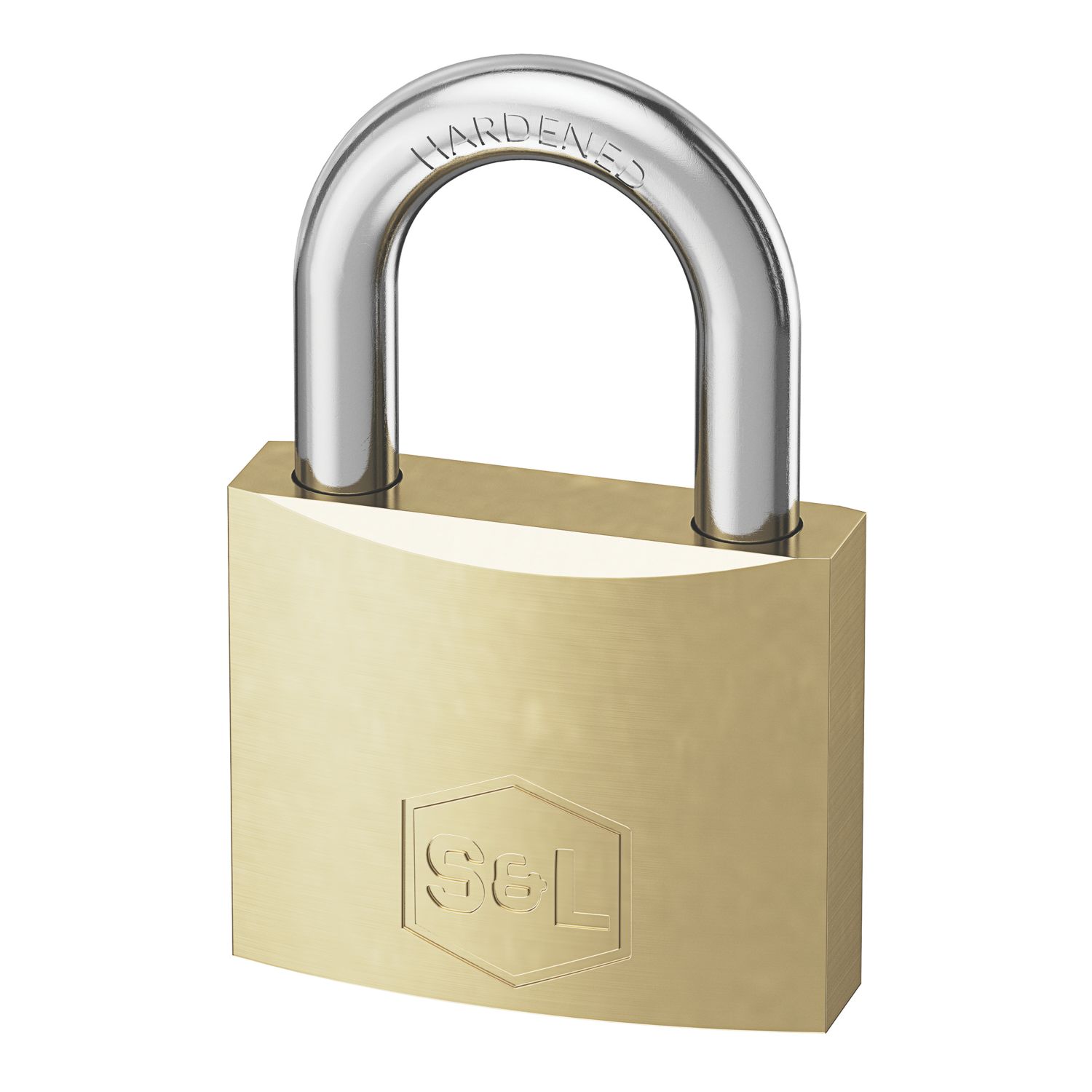Smith & Locke Brass Closed Shackle Padlock 40mm (339FA)