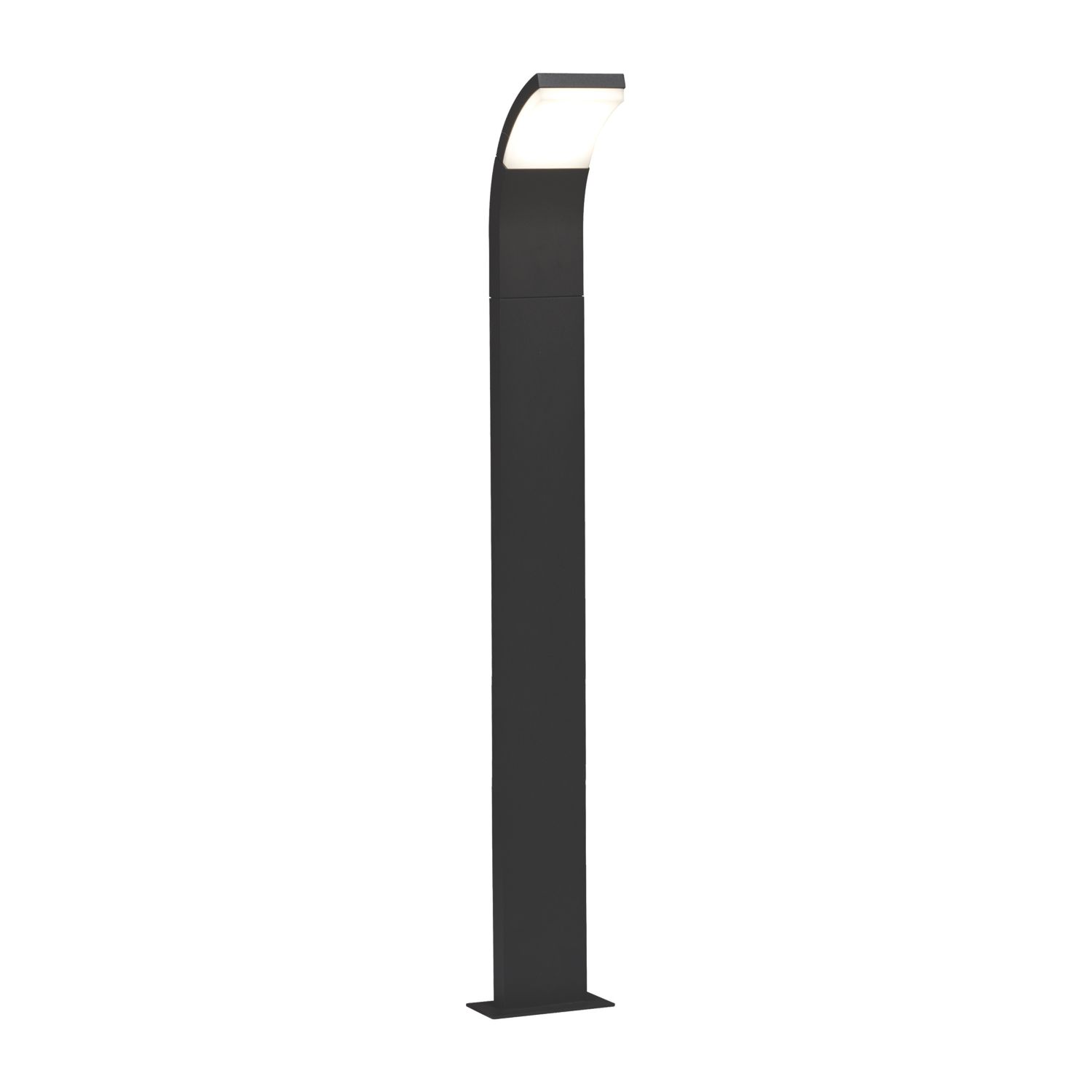 4lite 1000mm Outdoor LED Bollard Graphite 6W 410lm (339GR)