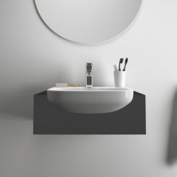 Ideal Standard i.life A Semi-Recessed Basin 1 Tap Hole 500mm