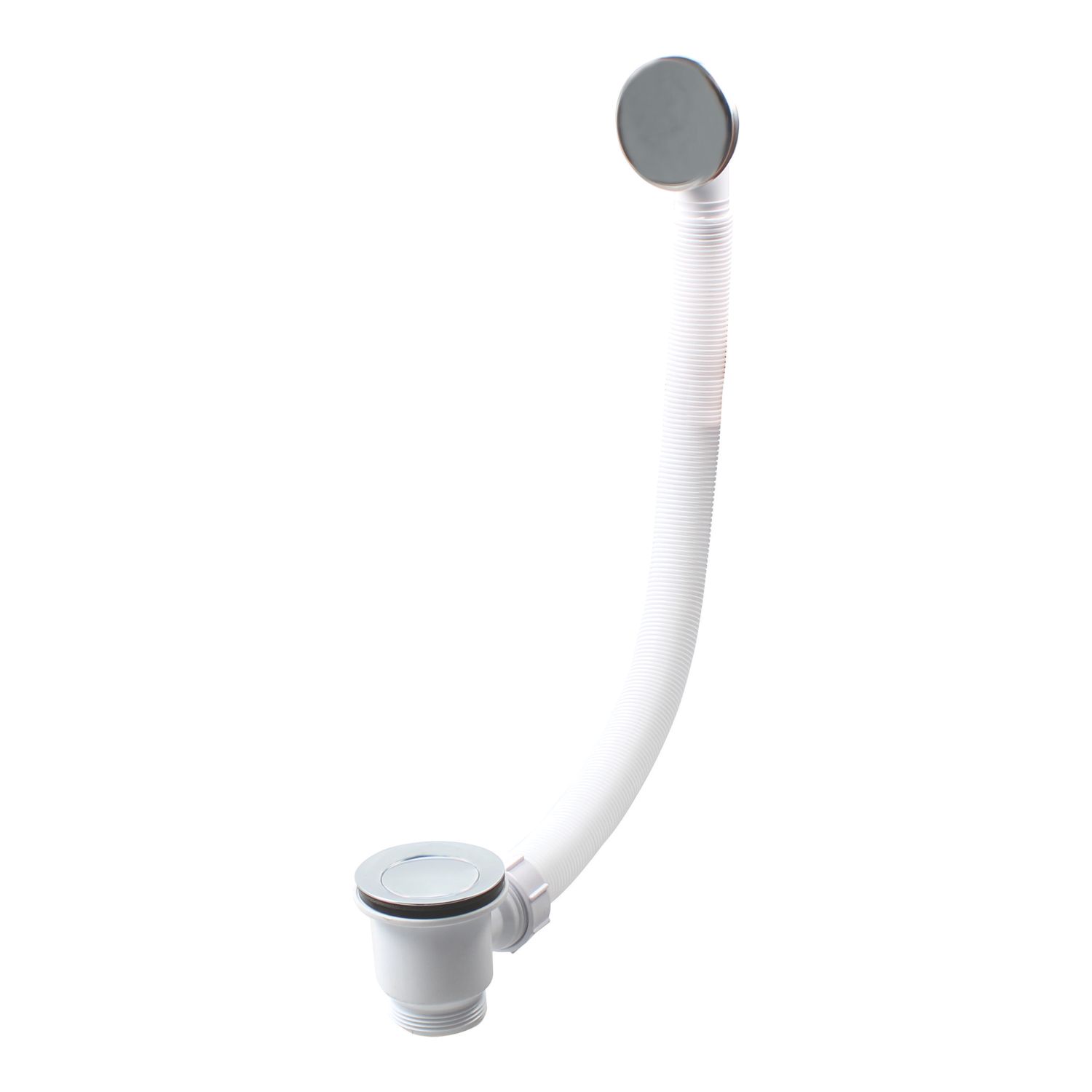 Flomasta Pop-Up Bath Waste with Overflow Chrome (339JN)