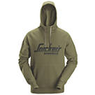Snickers 2894 Logo Hoodie  Khaki Green XX Large 52" Chest