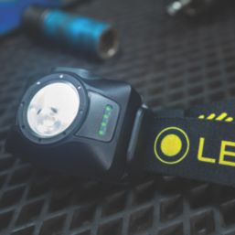 LEDlenser HF4R Pro Rechargeable LED Head Torch Black 650lm