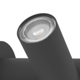 Eglo Fossignano Outdoor LED Wall Light Black 6.5W 800lm