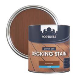 Fortress  2.5Ltr Mahogany Anti Slip Decking Stain