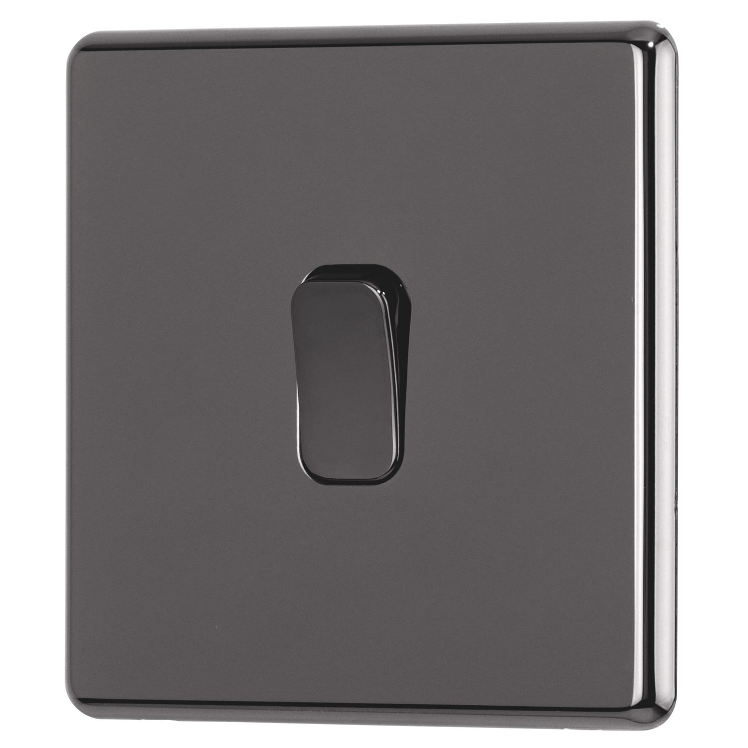 Arlec 10A 1-Gang 2-Way Light Switch Black Nickel (339RU)