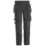 Snickers 6247 Womens Stretch Trousers  Black Size 18 31" L